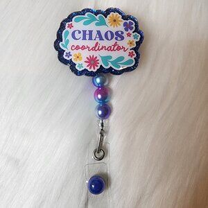 Chaos Coordinator Retractable Badge Reel
